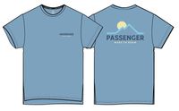 Calling Active Recycled T-Shirt - Sky Blue