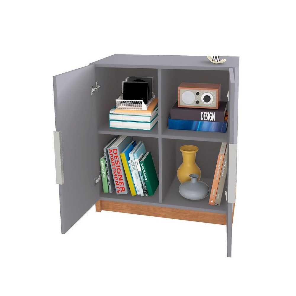 Manhattan Comfort Cornelia 4 Shelf Cabinet