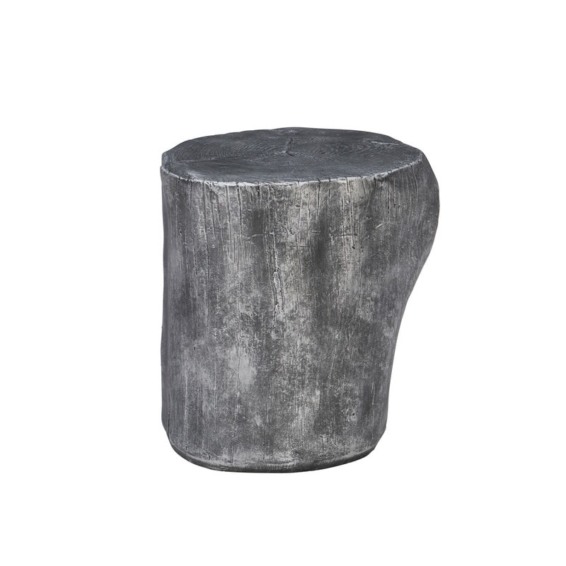 Linon Hunter Stump End Table Stool