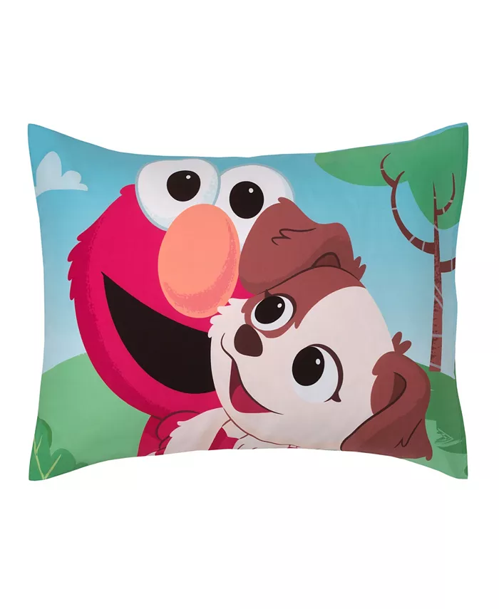 Sesame Street Furry Friends 4 Piece Toddler Bed Set