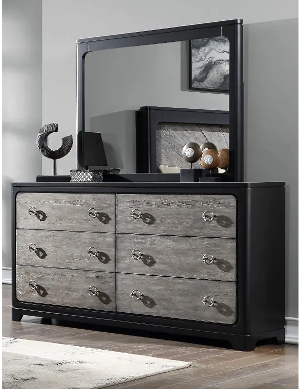 Astoria Black and Gray Dresser