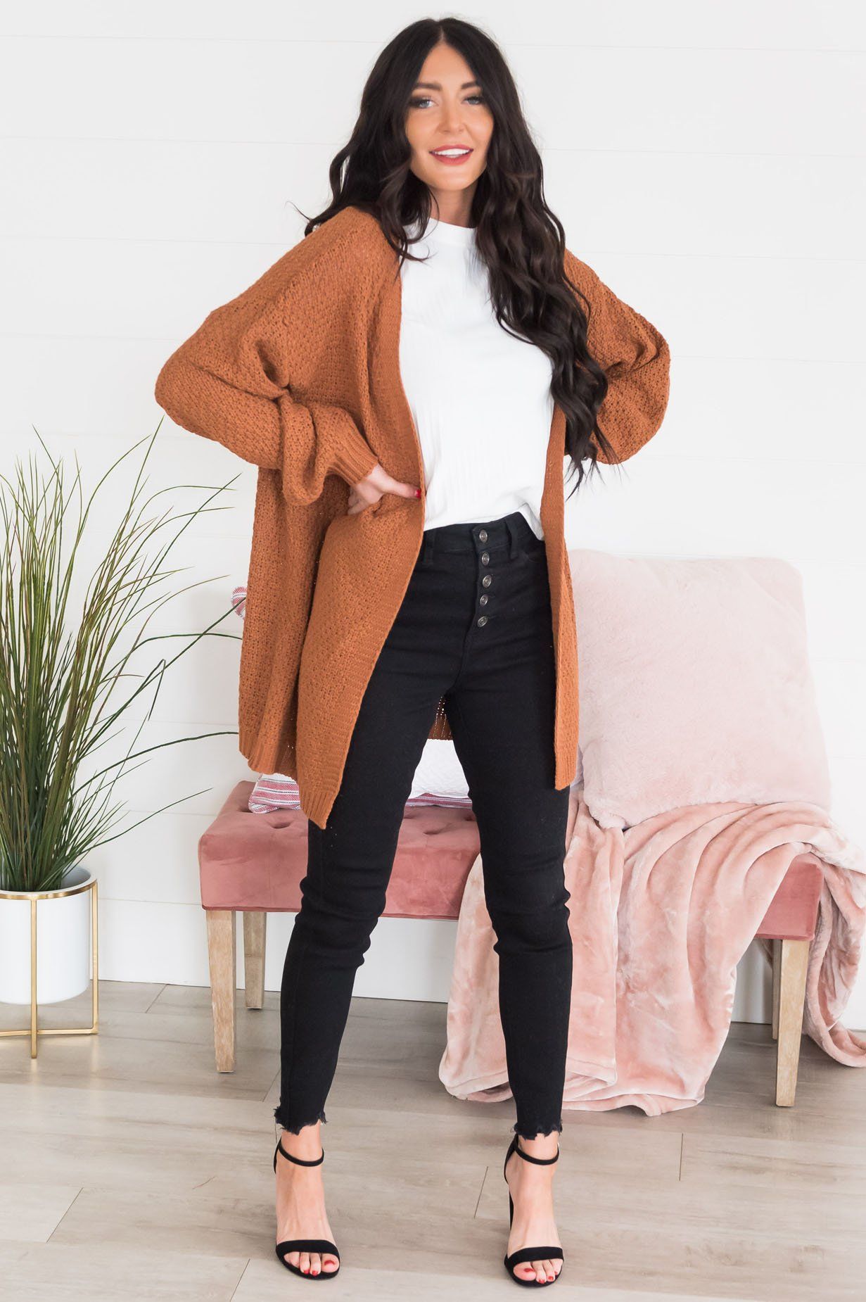 Simply Sophisticated Modest Cardigan