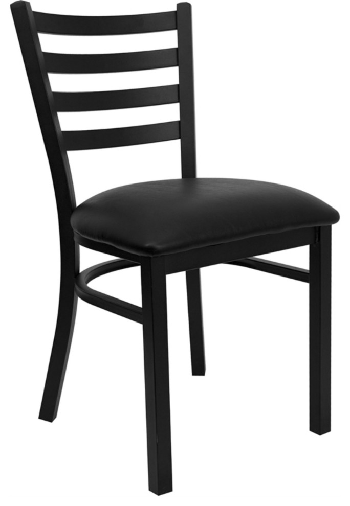 Black Restaurant Chair   Transitional   Dining Chairs   by Global Discount Store LLC  Houzz