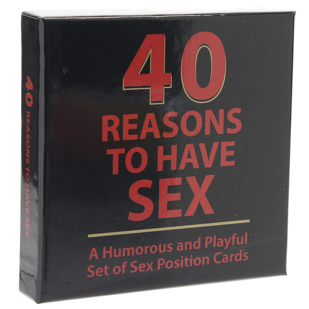 40 Reasons To Have Sex Cards