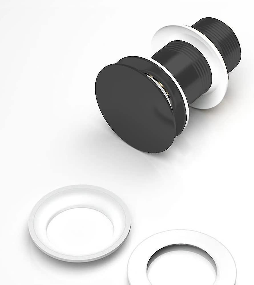 Other Sink Accessory Universal Drain Without Overflow - For Bath And Shower - Black Scrollsqy