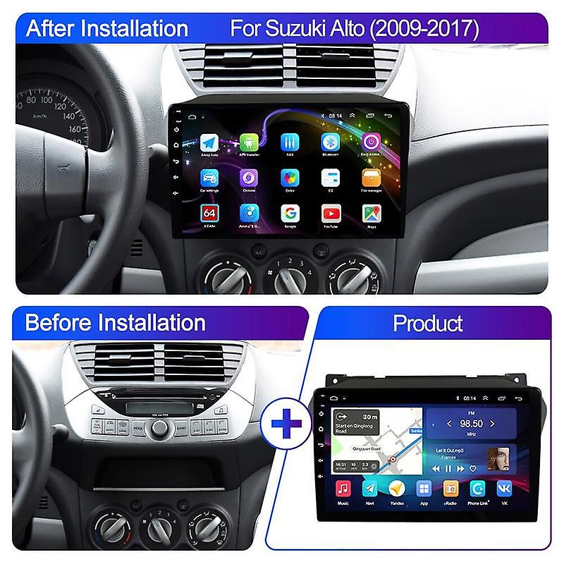 Wifi Android 11 Car Radio Multimedia Players For Suzuki Alto 2009-2016 Carplay 2 din dvd autoradio