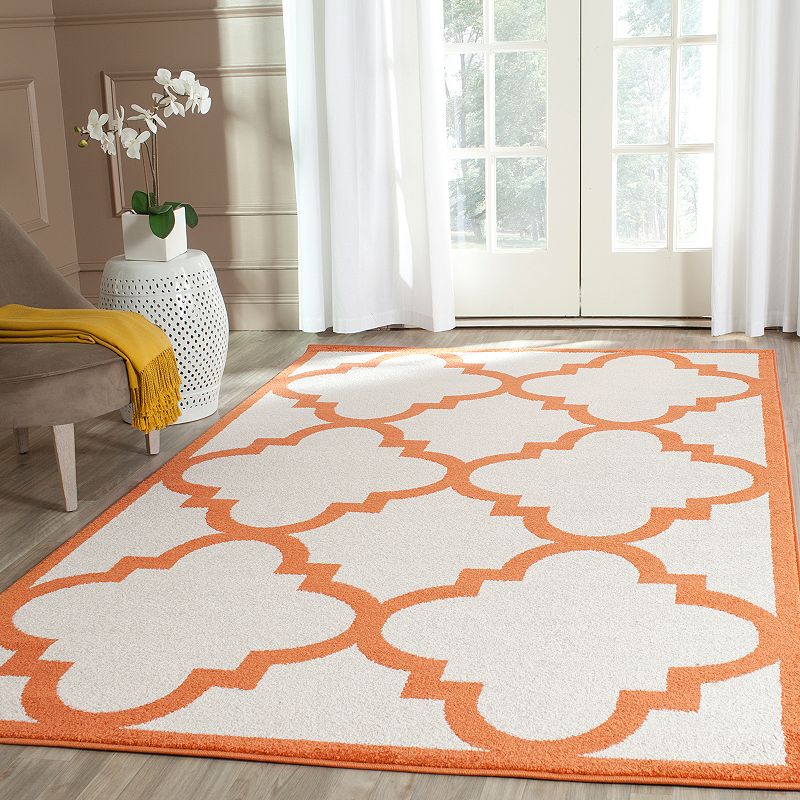 Safavieh Amherst Fretwork Indoor Outdoor Rug