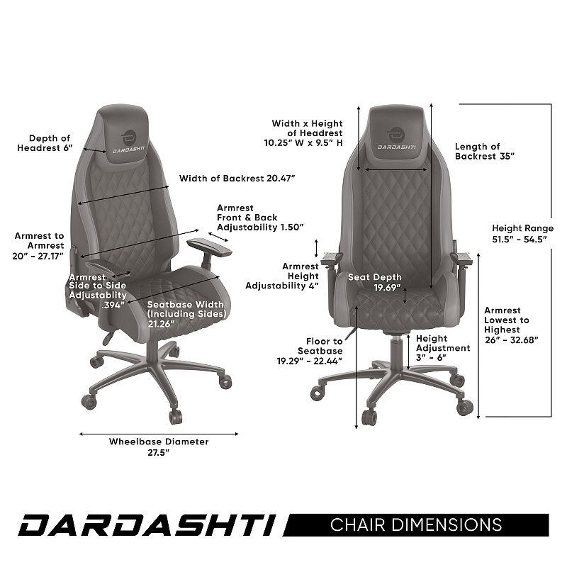 Atlantic Dardashti Gaming Desk Chair