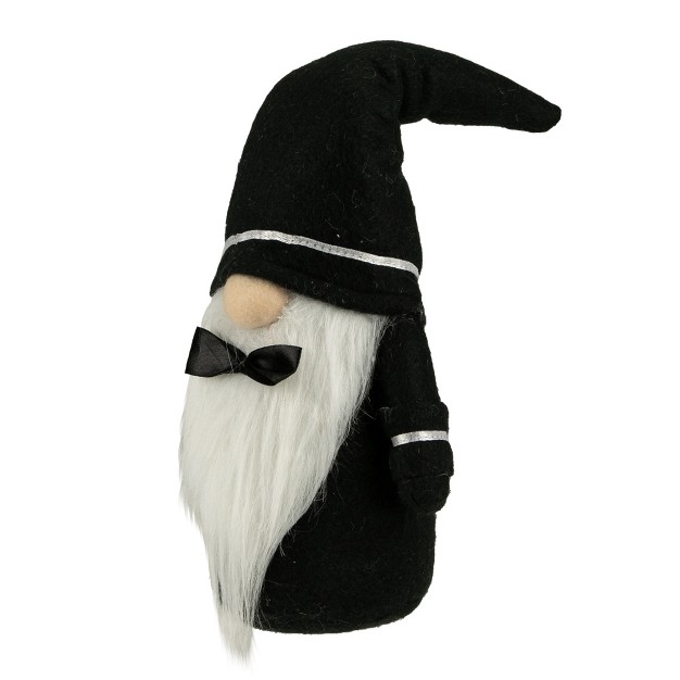 Black And White Wedding Day Groom Gnome