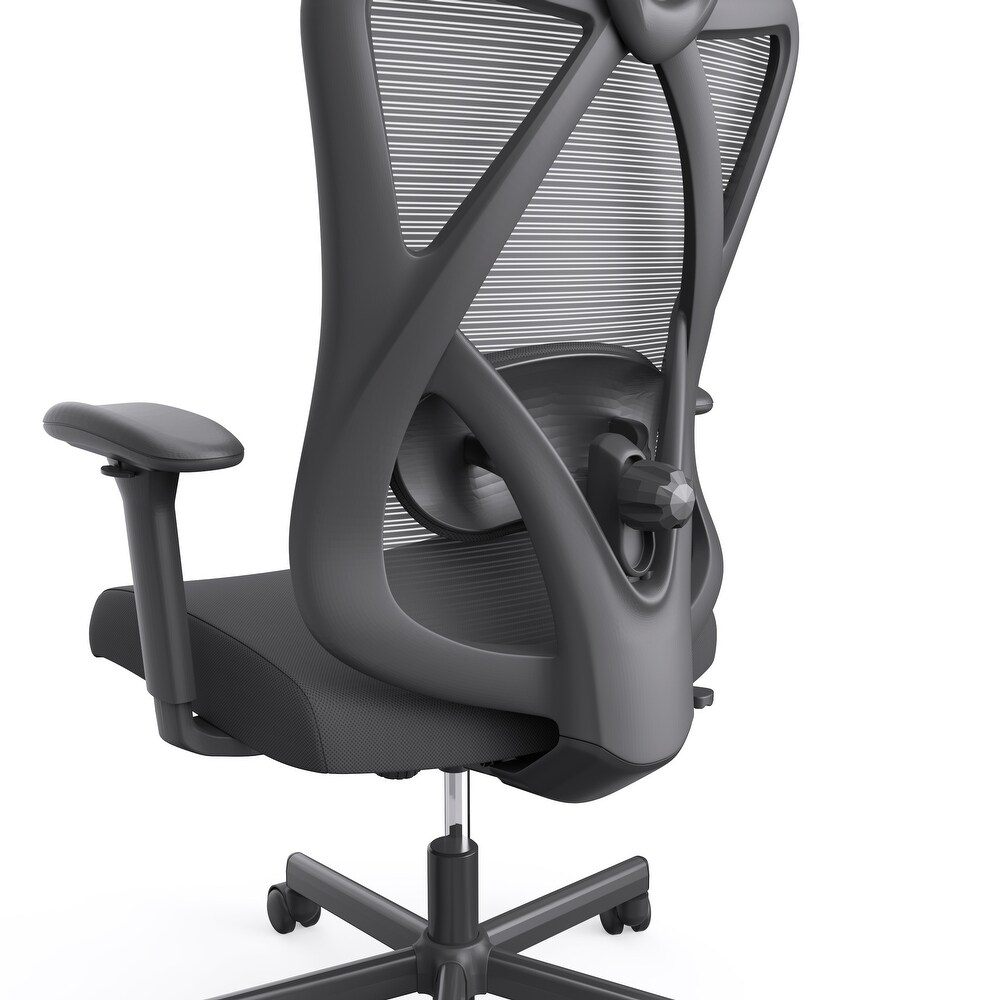 Mcintosh Contemporary Ergonomic Height Adjustable Desk Chair by Furniture of America