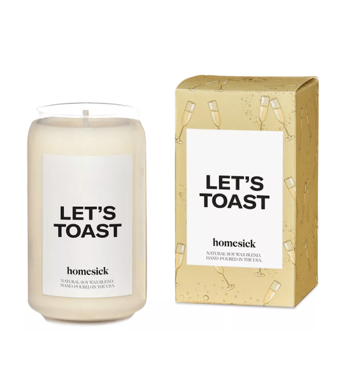 Homesick Let's Toast Candle