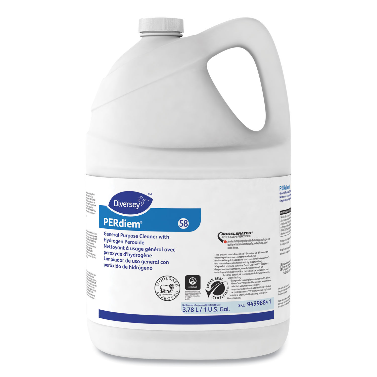 PERdiem Concentrated General Purpose Cleaner - Hydrogen Peroxide by Diverseyandtrade; DVO94998841