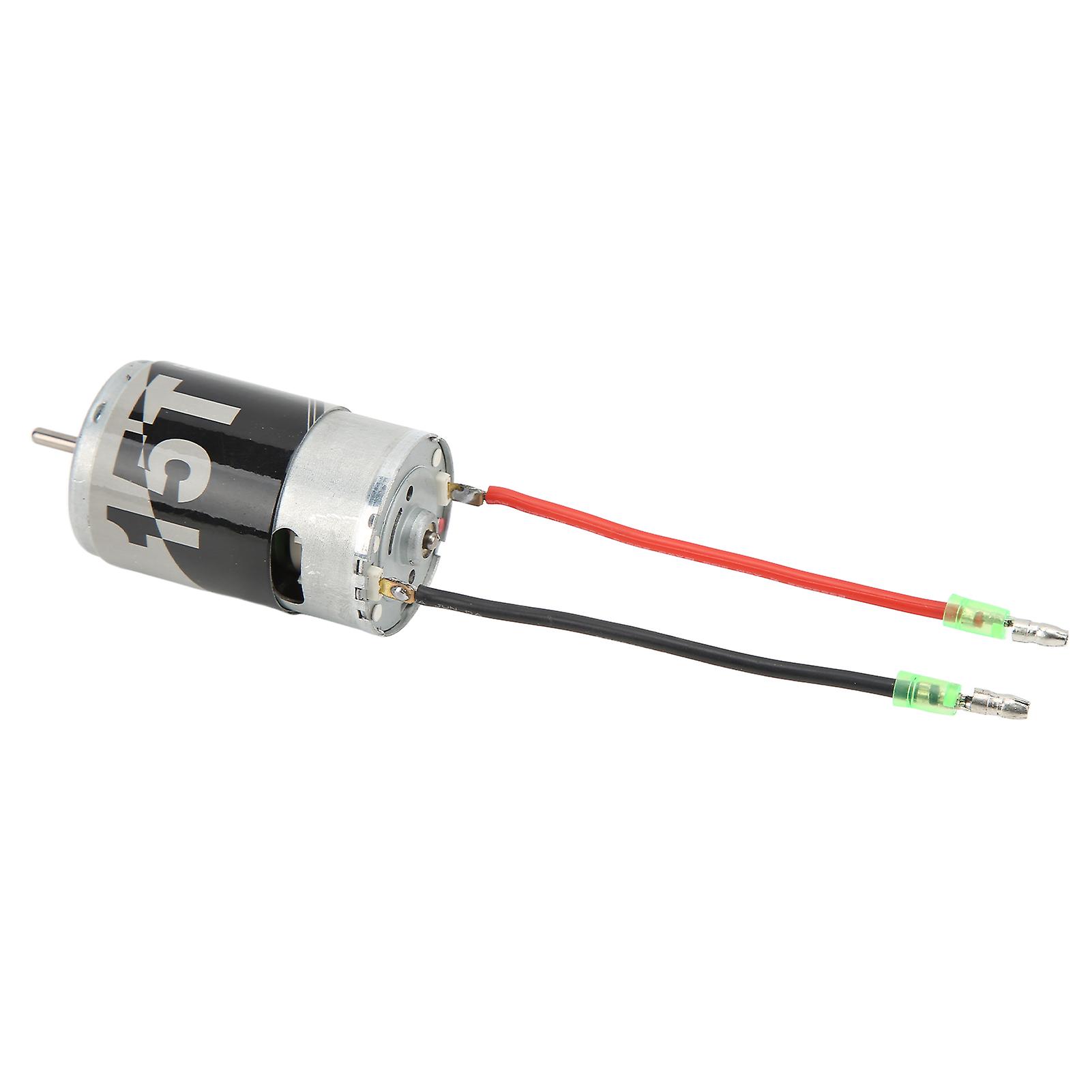 550 Brushless Motor 20000 Rpm Large Torsion Two Way Bearing Silver 15t Brushless Motor For 1/10 Climbing Car