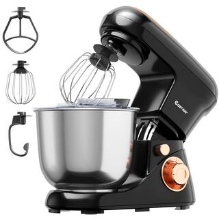 Costway 5.3 qt. 6-Speed Black Stand Mixer EP24831BK