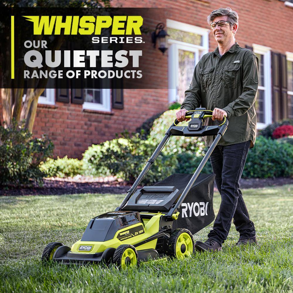 RYOBI ONE+ 18V HP Brushless Whisper Series 20