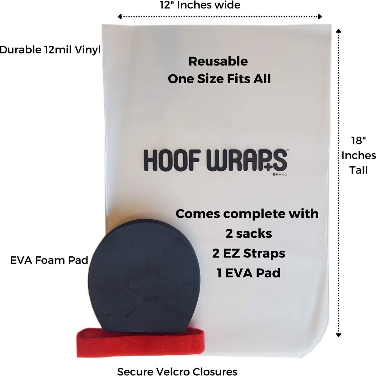 Hoof Wraps Horse Soaker Sacks