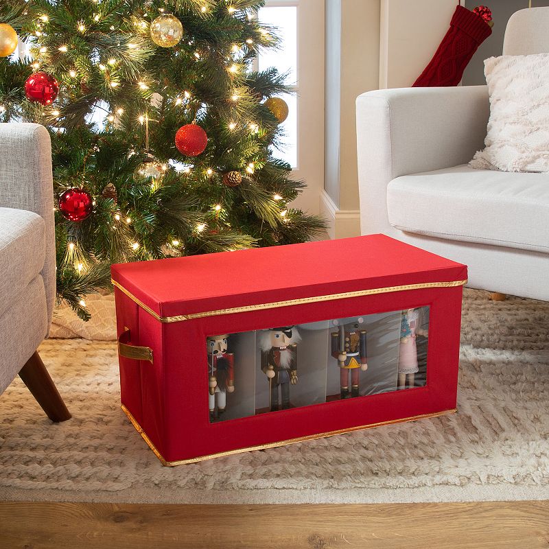 Simplify Holiday Figurine Statue Storage Box