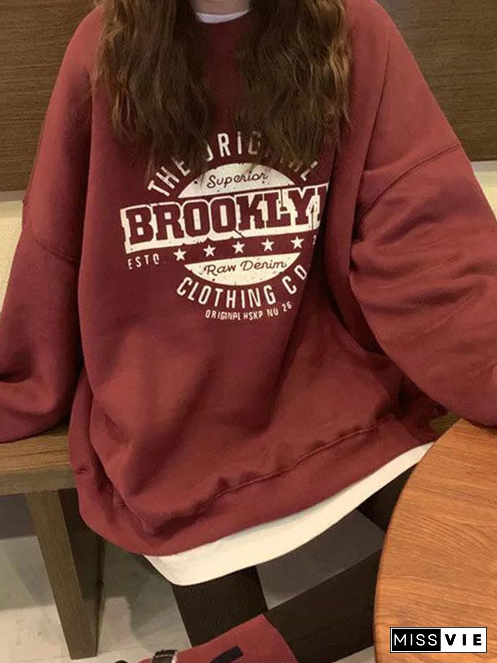 Brooklyn Graphic Crew Sweatshirt