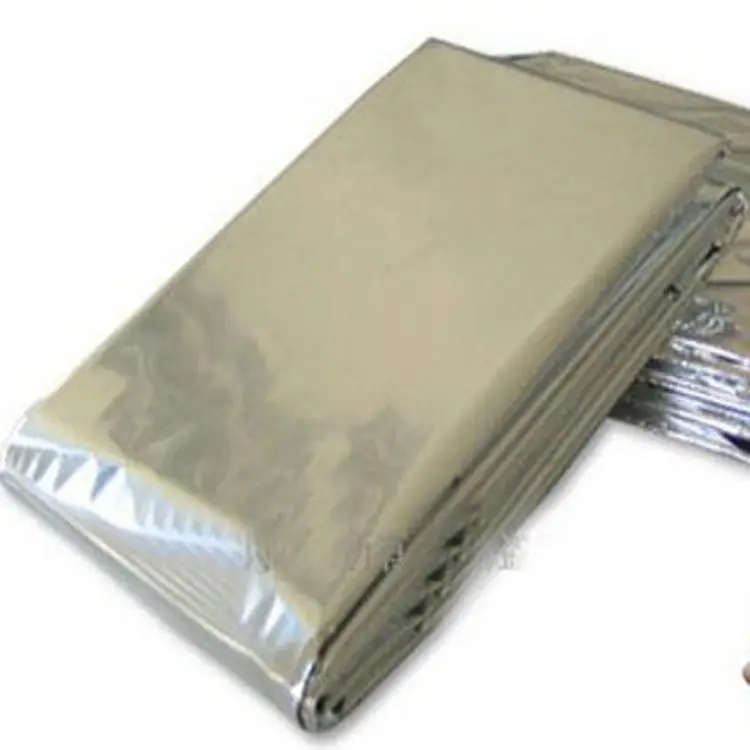 130*210CM Top Grade Survival Space Mylar Extra Large First Aid Emergency thermal Blanket For Outdoor Camping Hiking and Marathon