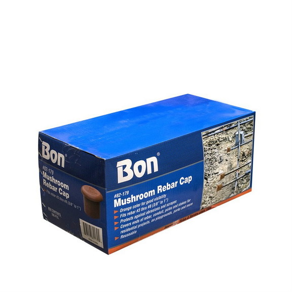 Bon Tool 82 179 Mushroom Rebar Cap For 3/8 To 1 ...