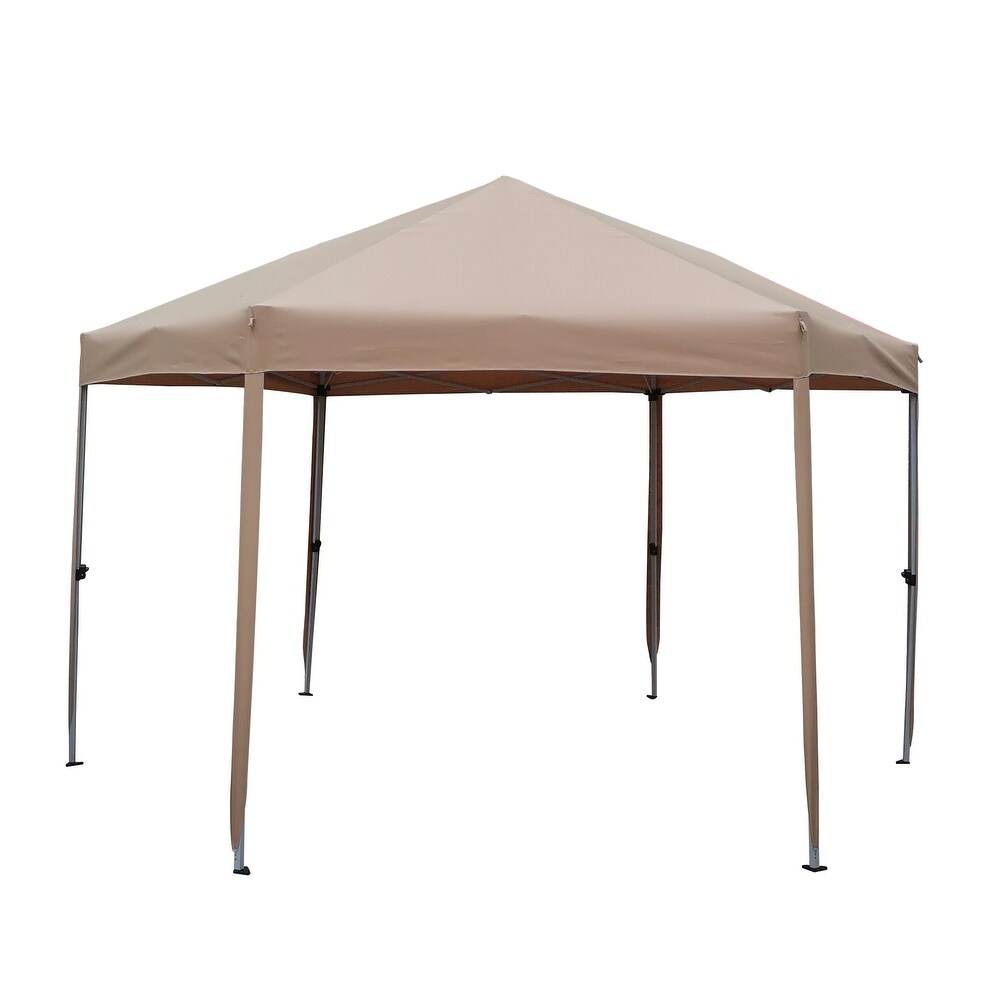 Pop Up Gazebo Tent Outdoor Canopy Hexagonal Canopies