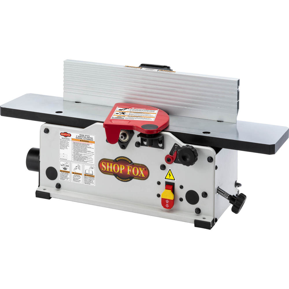 Shop Fox Benchtop Jointer 6 Spiral-Style Cutterhead ;