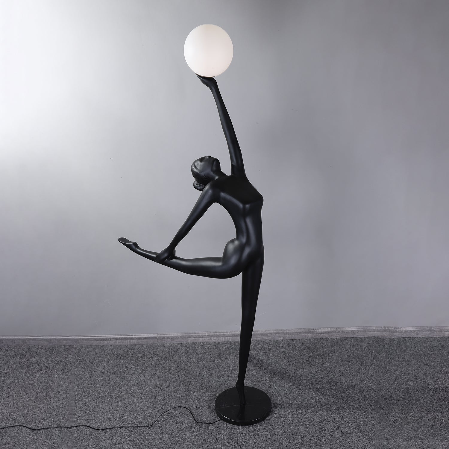 Rhythmic Gymnast Sculpture Floor Lamp