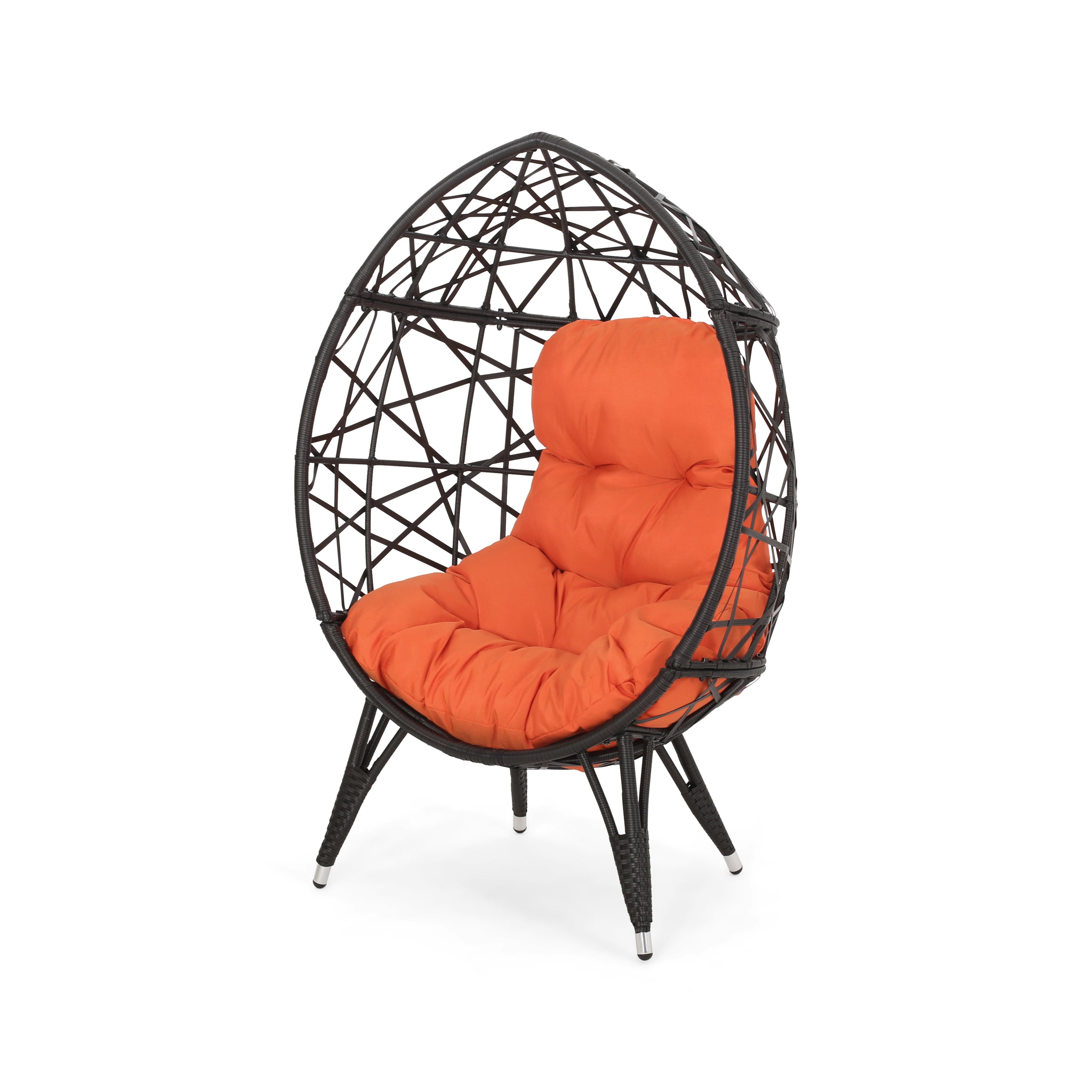 Bodee Outdoor Freestanding Wicker Teardrop / Egg Chair