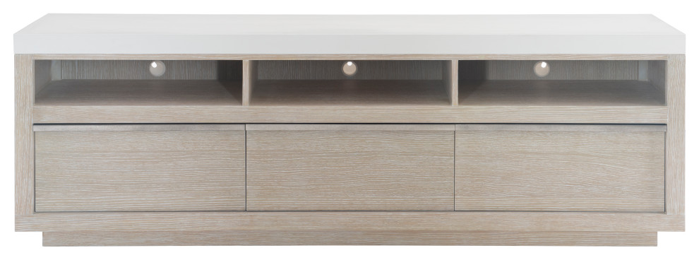 Bernhardt Solaria Entertainment Credenza With 3 Drawers   Modern   Entertainment Centers And Tv Stands   by Bernhardt Furniture Company  Houzz