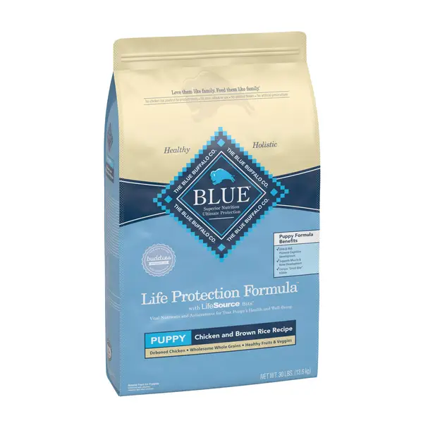 Blue Buffalo Life Protection 30 lb Chicken and Brown Rice Formula Natural Puppy Dry Dog Food