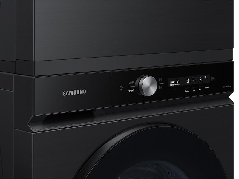 Samsung DVE53BB8700V Bespoke 7.6 Cu. Ft. Ultra Capacity Electric Dryer With Super Speed Dry And Ai Smart Dial In Brushed Black