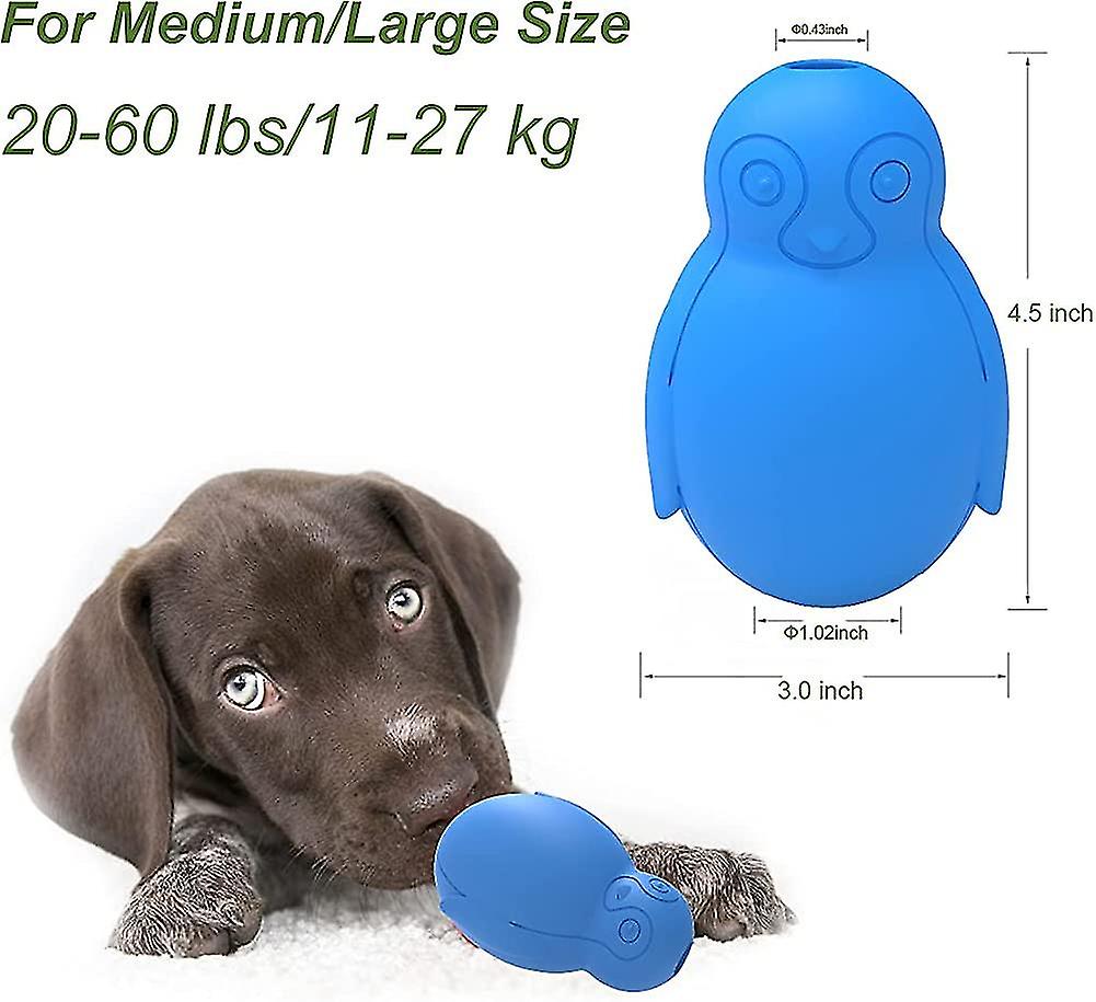 Chew Toys For Heilwiy Dogs， Freezable， Fillable， Treats， Chew Toys， Natural Rubber Gift