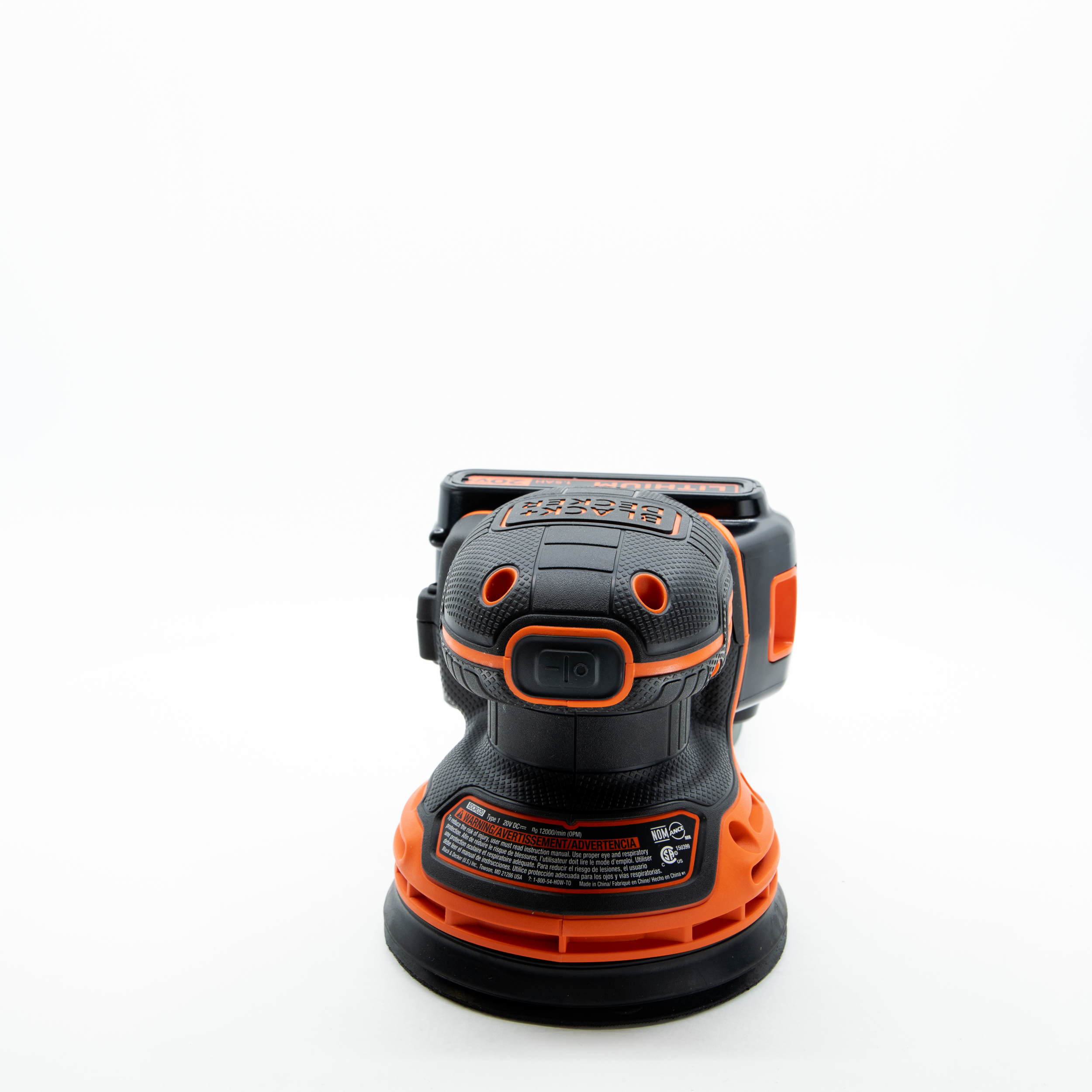 20V MAX* Random Orbital Sander, Cordless