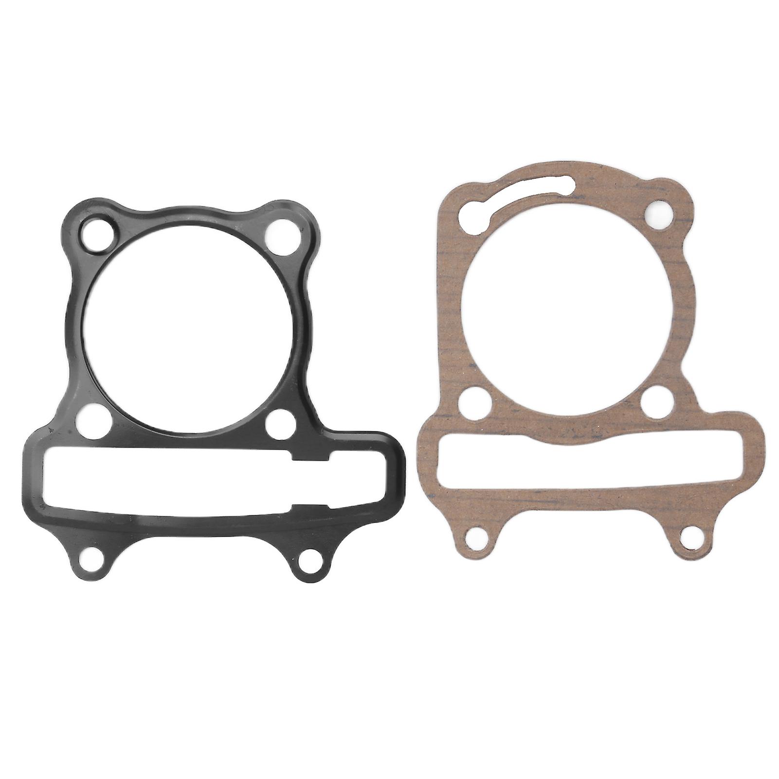 2pcs Cylinder Gasket Set 57.4mm For Moped Go Karts Gy6 50cc 60cc 80cc 100cc 125cc Engines