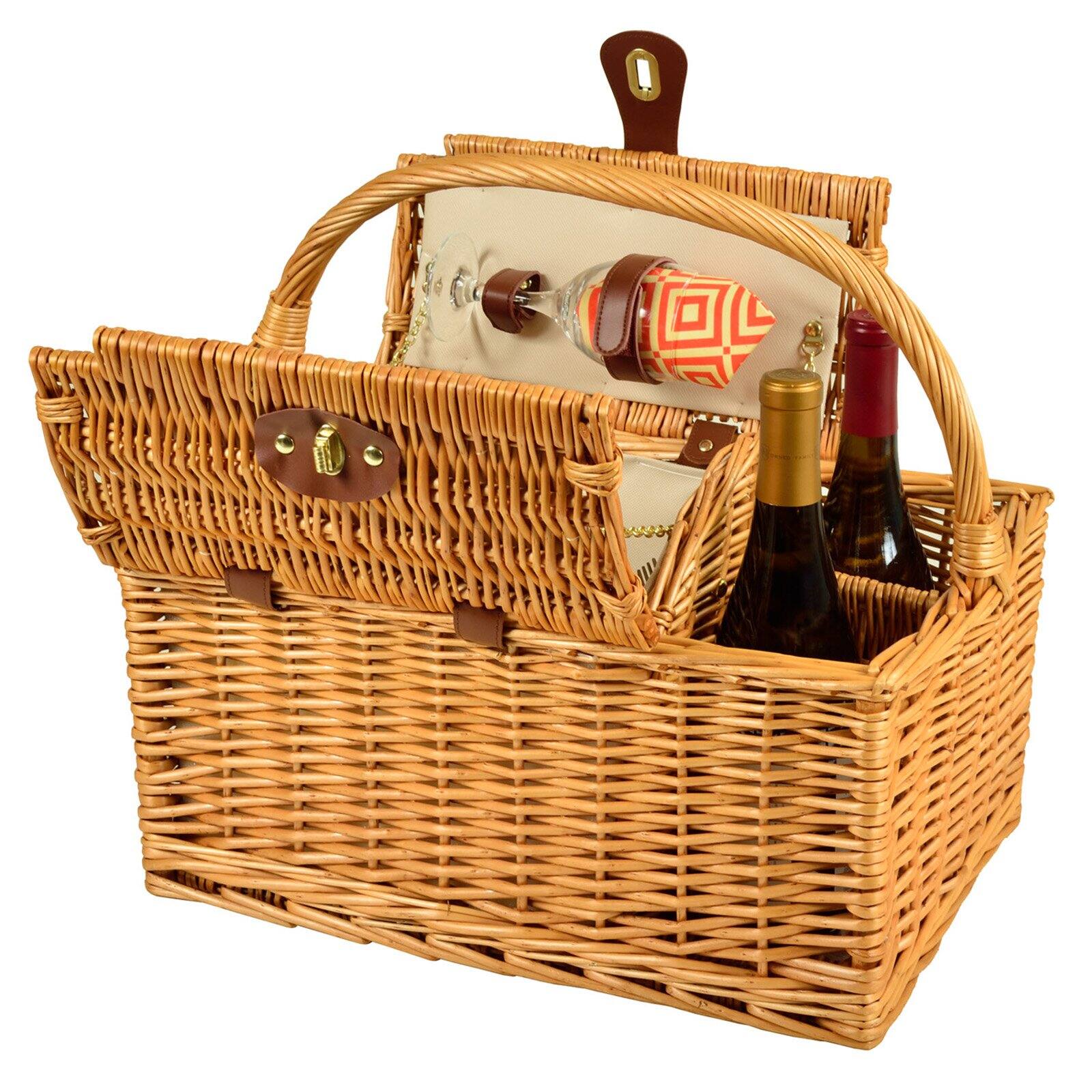 Picnic at Ascot Vineard Picnic Basket