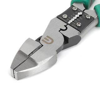 Commercial Electric 9 in. High-Leverage Multi-Purpose Linesman Pliers CE190204