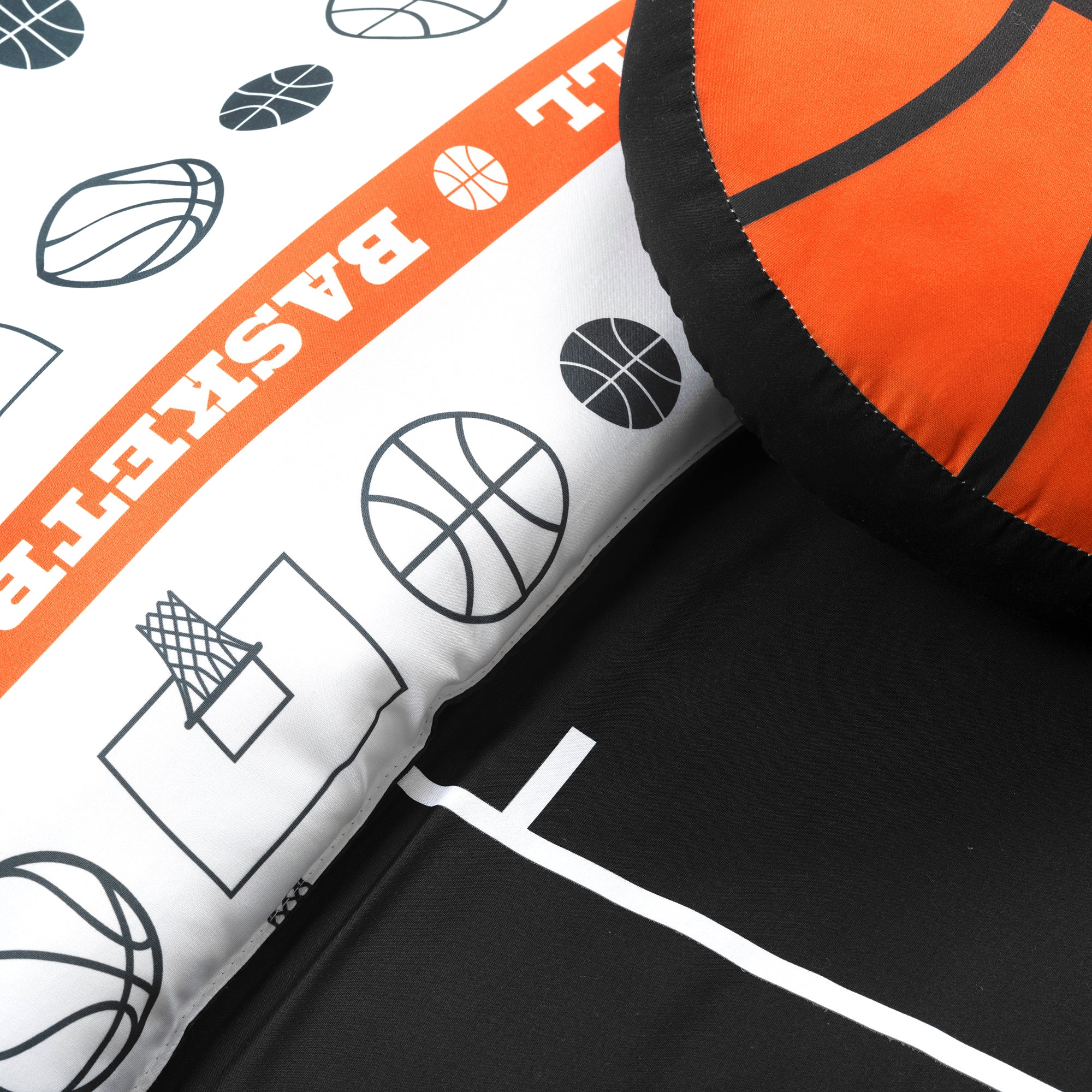 Basketball Game Reversible Comforter Set