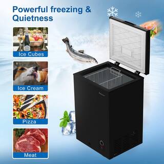 Kalamera 3.5 Cu.ft compact deep freezer freestanding for homeapart with lowest -4? KCF-100