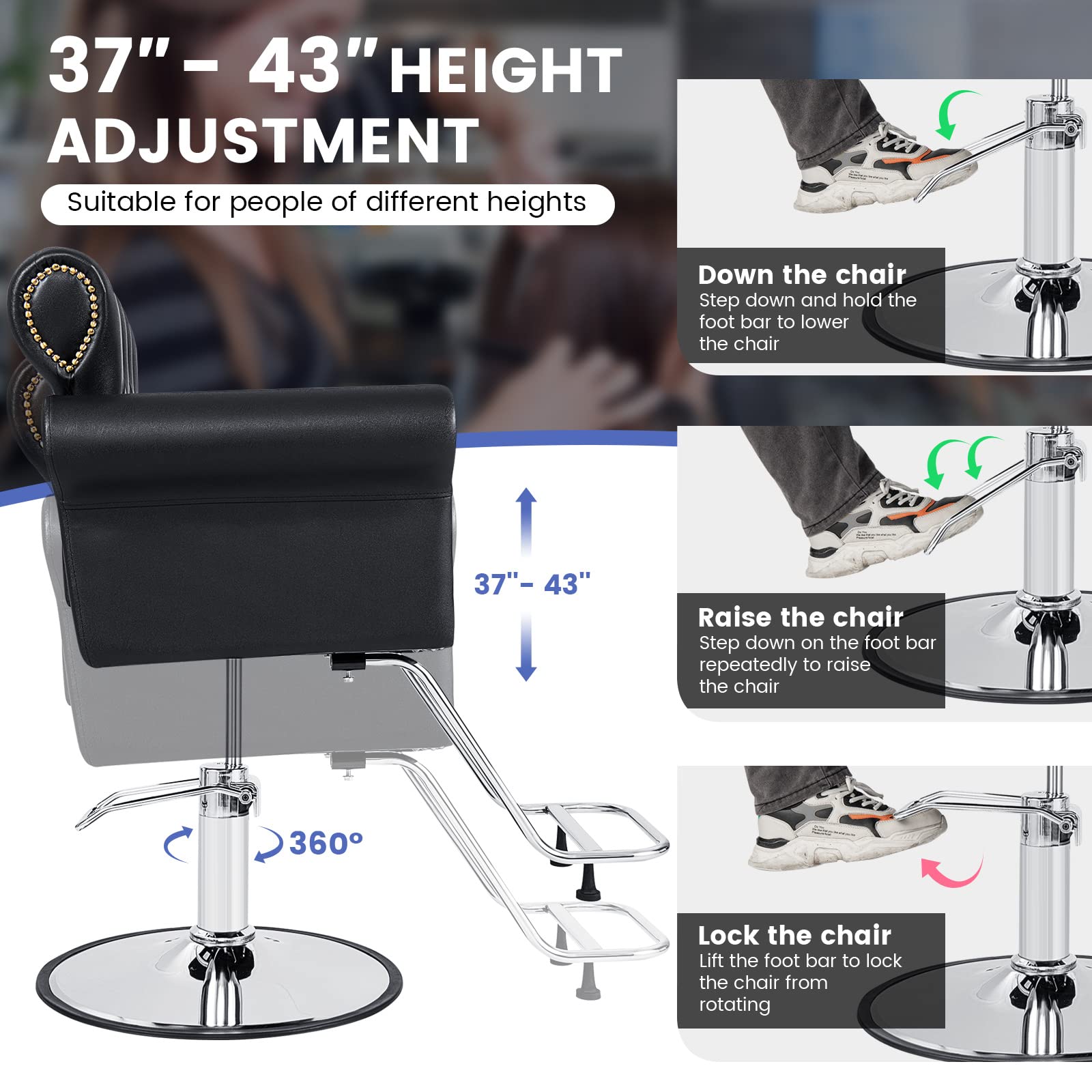 Giantex Salon Chair for Hair Stylist