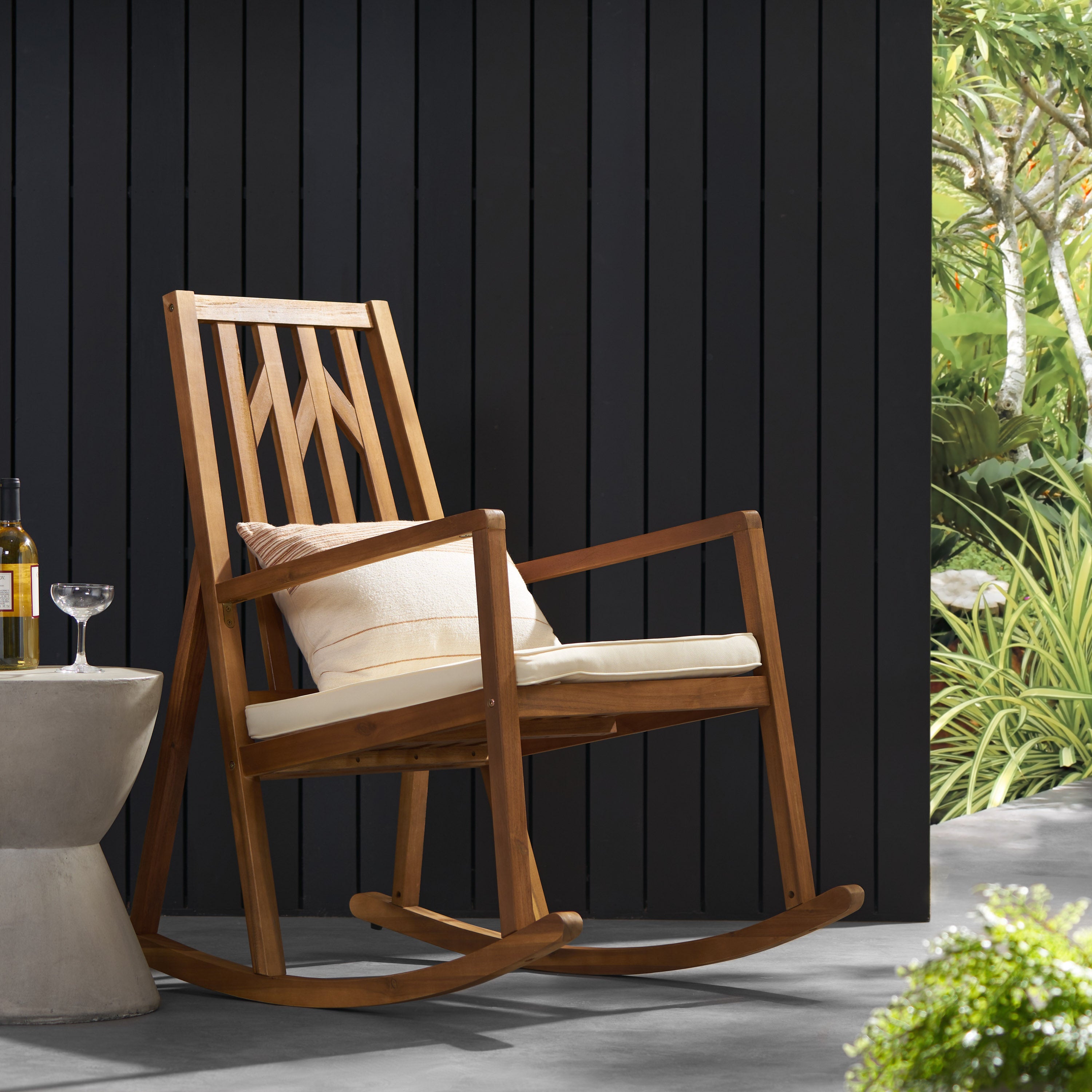 Monterey Outdoor Rocking Chair w/ Cushion