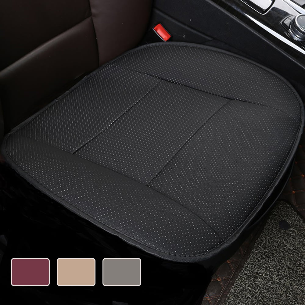 OTOEZ 3D PU Leather Car Front Seat Cover Cushion Protector Half Surround Universal