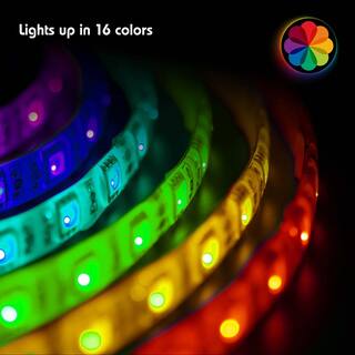 Tzumi Aura LED 2-pack 14 ft. ColorStrip Light Kit 8632HD