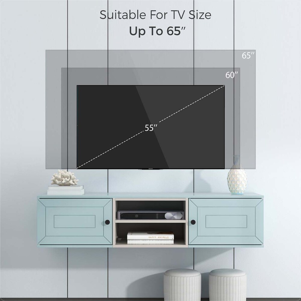 Wall Mounted TV Stand up to 65\