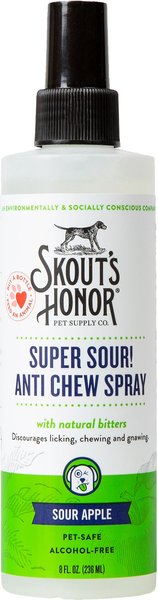 Skout's Honor Super Sour Anti Chew Dog and Cat Spray