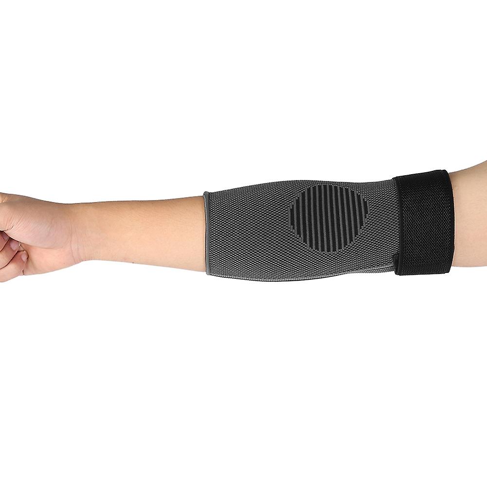 Elbow Sleeve Compression Support Brace Elastic Bandage Sports Guard Pad Black M