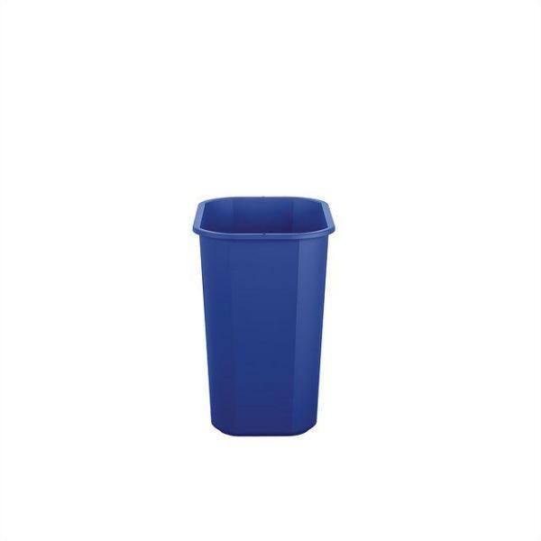 Suncast Commercial 3 Gal. Blue Plastic Recycle Trash Can (12-Pack) TCIND312BLR