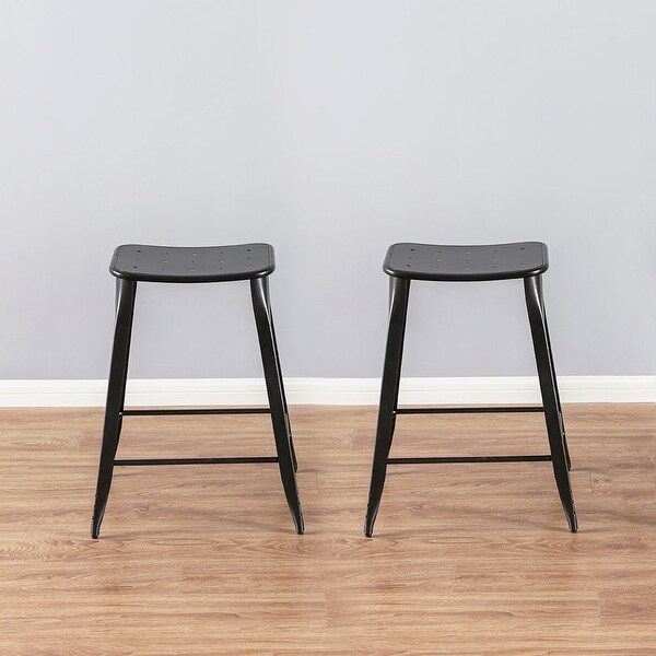 ACEssentials Saddle Backless Barstool 2PK 29