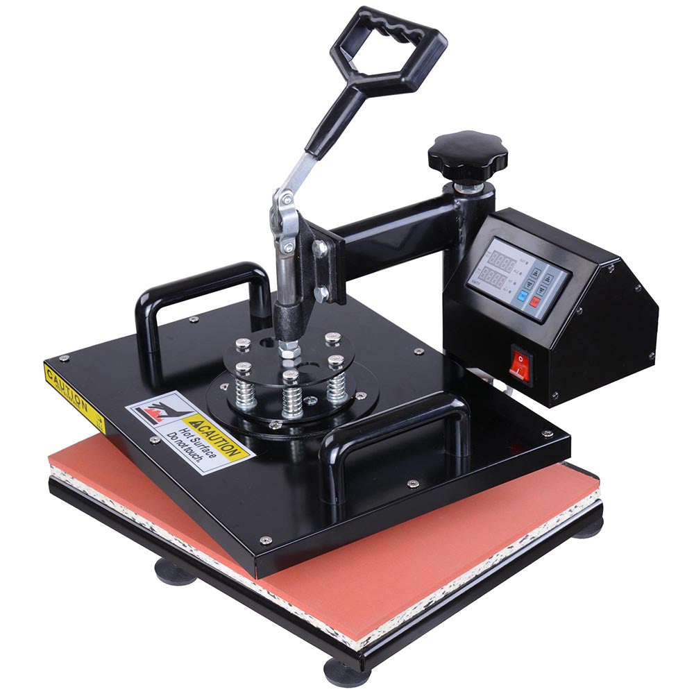 Yescom Digital Heat Press 6in1 12x15 Sublimation Transfer Machine Black