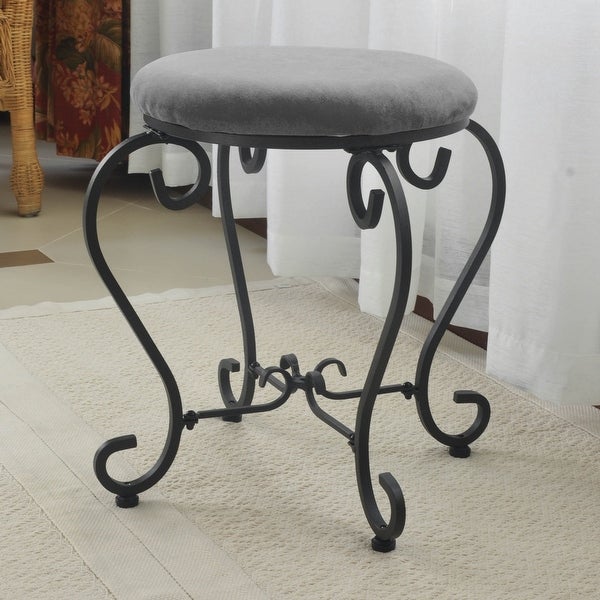 Cambridge Vanity Stool with Cushion