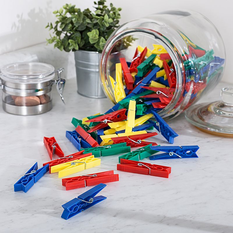 Honey-Can-Do 200-pk. Classic Plastic Clothespins